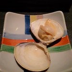 桑名 丁子屋 - 焼き蛤アップ