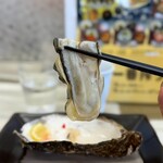 かき小屋 広田湾 - 生かき大　605円