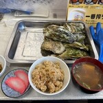 かき小屋 広田湾 - 料理写真:かき満喫御膳　1650円