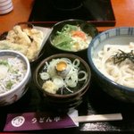 うどん市 - ミニしらす丼セット