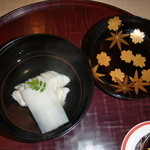 吉力 - 白身魚と独活の椀