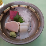 オレンジドームゆがわら - 2015年03月08日（日）　夕食　お刺身