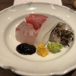 藁焼 みかん - 刺身の盛り合わせ