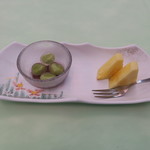 オレンジドームゆがわら - 2015年03年08日（日）　夕食のデザート