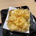 資さんうどん - かき揚げ