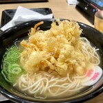 資さんうどん - かき揚げ天細めん