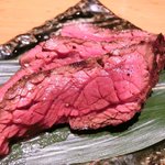 赤坂 金舌 - <'15/03/13撮影>上遅得定食 1500円 の極上タンとさがりの炭火