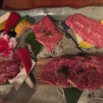 Yakiniku Sonzan - 特上盛り合わせ　4800円