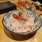 寿司 牡蠣 裏天王寺サカナエビス/Sushi Oyster Sakana-Ebisu Osaka - やみつきほぼカニサラダ
