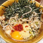 なぜ蕎麦にラー油を入れるのか。 - 料理写真:
