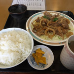 醤醤 - 肉炒め定食