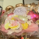 酒鮮ばんだい - 店内には酉の市の熊手