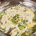 酒鮮ばんだい - 白魚のスープ、白魚が大きい！