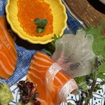 小川の魚 - 