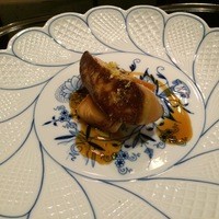 銀座うかい亭 - フォアグラと筍のアンサンブル