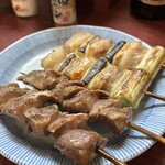 野毛末広 - ねぎ肉　すなぎも