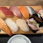 浜焼き海鮮居酒屋 大庄水産 - 【2026.5.11(日)】水産握り寿司10貫セットの寿司