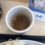 かつや - ドリンク写真:お茶。美味しい。