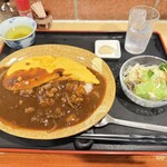 たけ田 - オムライスハヤシライス