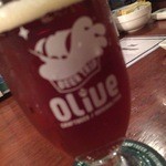 Beer Trip Olive - 富士桜高原麦酒 ラオホ(酔ったのかピンボケ)