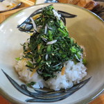 ちきなーじゃこのせご飯