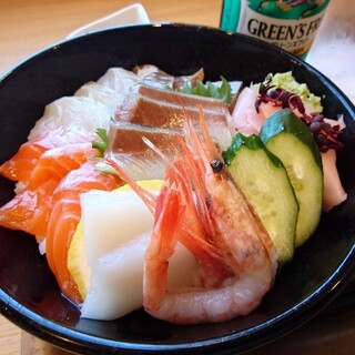 うみから食堂 - 料理写真:⬛︎若狭に恋する海鮮丼