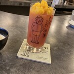 ツマンデ呑める みやこパーラー ハイサイ! - グアバとマンゴーシャーベット