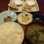 Juju - 焼ハマグリ定食