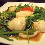 ロン ファン - 皇宮菜といかのXO醤炒め