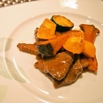 チャイナカウンターTAKE - おまかせコース（近江牛 金柑炒め）