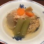 ひのと - H27.03.13  春野菜とひろうす焚き合せ