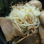 ラーメン カンゴク クレイジー - ＢＯＳＳ漢豚麺＋煮玉子トッピング