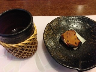Tanonaka - 2015年3月　ひれ酒と自家製カラスミ