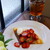 Cafe フォレスト - 料理写真:ストロベリーミニクレープ（1050円） アイスティー（650円）