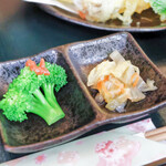 そば庵 - 小鉢