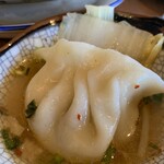 ヒノデ餃子 - 餃子鍋の水餃子