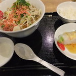 ティーヌン - タイ醤油ラーメンセット(値段失念)