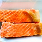 松野鮮魚店 - 鮭ハラミ焼き