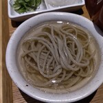 蕎麦庵 sio - 塩だしに浸けた蕎麦切り