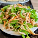 ぎょうざ大好 - チンジャオロース定食