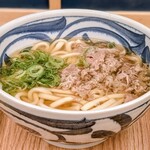 だし茶漬け+肉うどん えん - 料理写真:肉うどん 890円