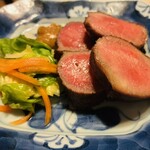 牛タンとクリスピー餃子 ひまわり - 厚切り牛タン焼き 重薬味