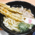 資さんうどん - 料理写真:カシワごぼ天3本うどん（￥779）