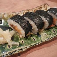 自家製粉石臼挽きうどん 青空blue 本店 - 太巻（半分） 500円