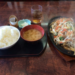 中国四川料理 大進飯店 - 野菜炒め(醤油) 900円位