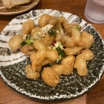 品川 ひおき - しめじサクサク揚げ　ガーリック炒め