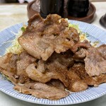 お食事 まるやま - ■肩ロースしょうが焼定食¥1,600