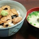 Takahashi - あなご丼　味噌汁付き