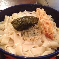 瓦町どら鴨 - 鴨つけうどん。
                平。
                美味しい！