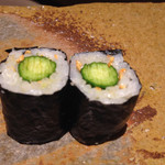 鮨 さいとう - 2015年3月中旬。胡瓜にして、胡瓜に非ず！写真を拡大してご覧下さい。